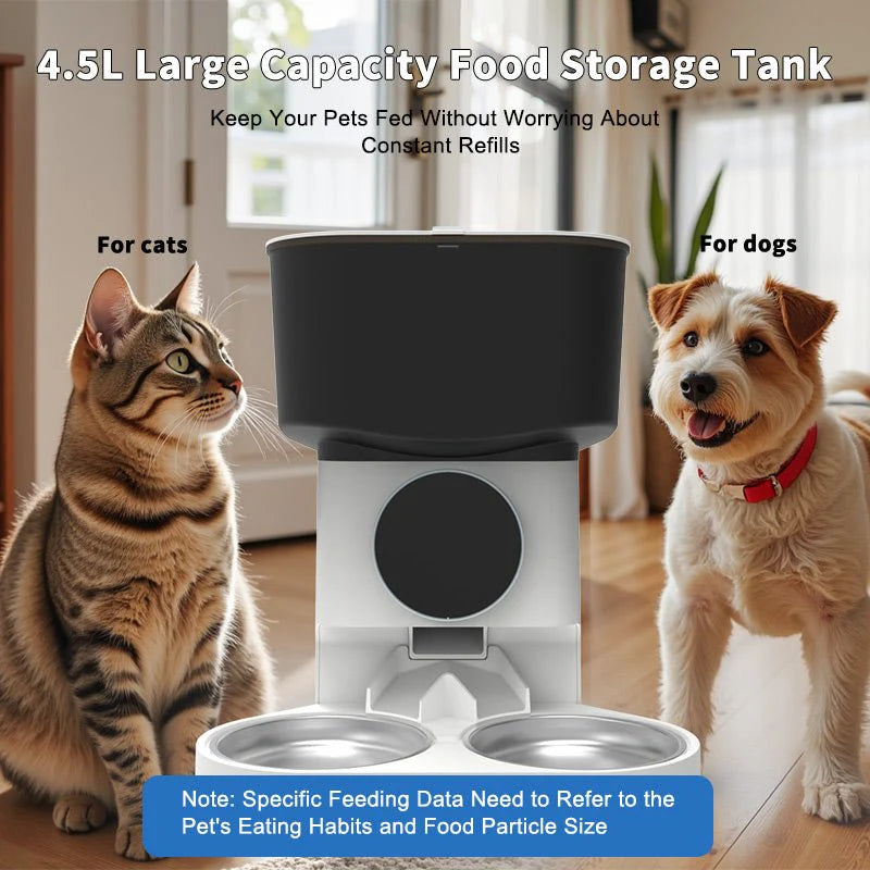 HEYBO Smart Automatic Cat Feeder - 7L Reliable Cat Food Dispenser