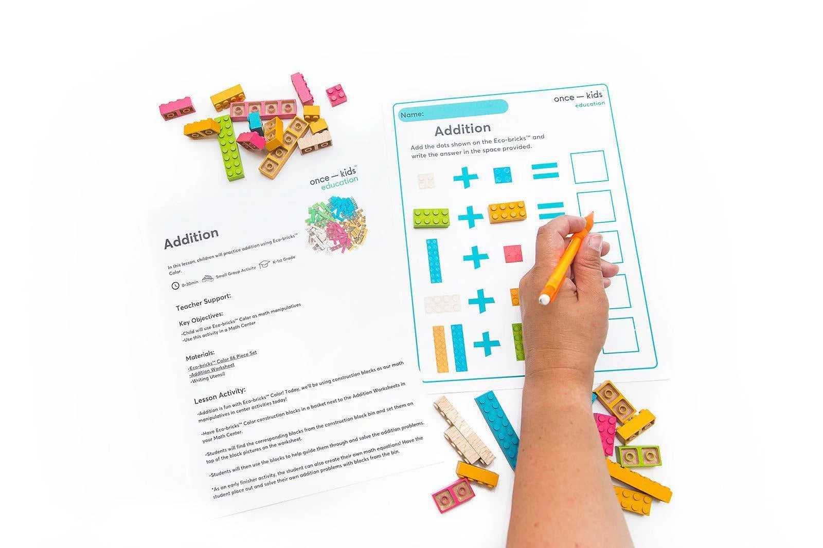 Ecobricks Color Education Set 86Pcs