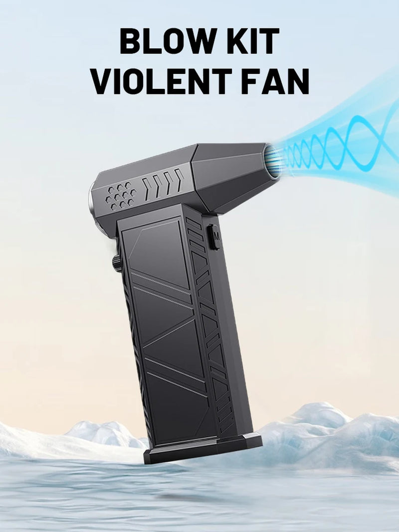 Brushless Snow & Dust Blower – 300,000 RPM Air Duster for Cars, PC & Home Cleaning