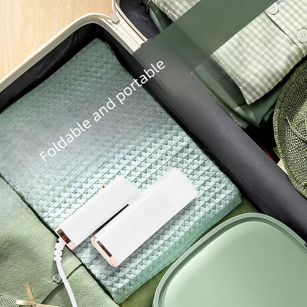 Portable Clothes Steamer & Iron – 1000W Fast-Heating Handheld Fabric Steamer