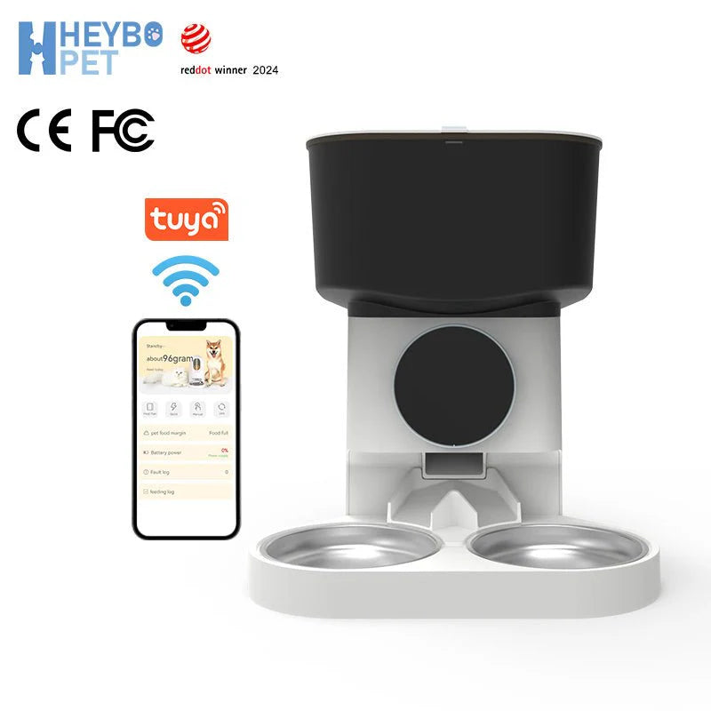 HEYBO Smart Automatic Cat Feeder - 7L Reliable Cat Food Dispenser