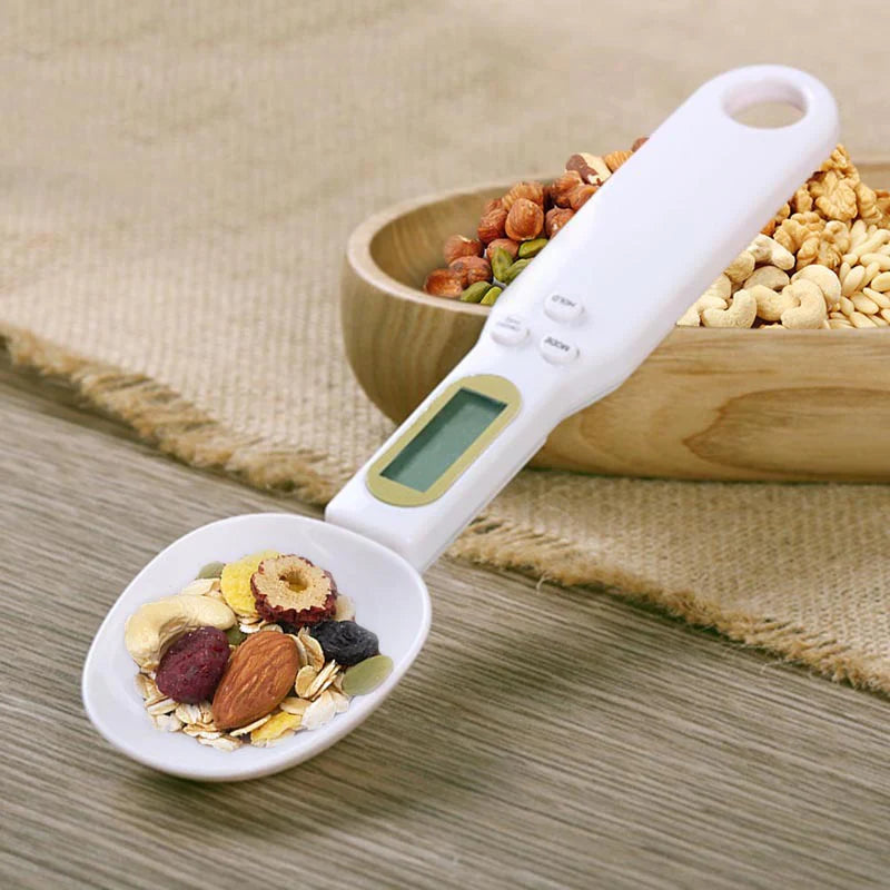 Digital Measuring Spoon Scale – Electronic Kitchen Food Weight Spoon for Coffee, Tea & Baking
