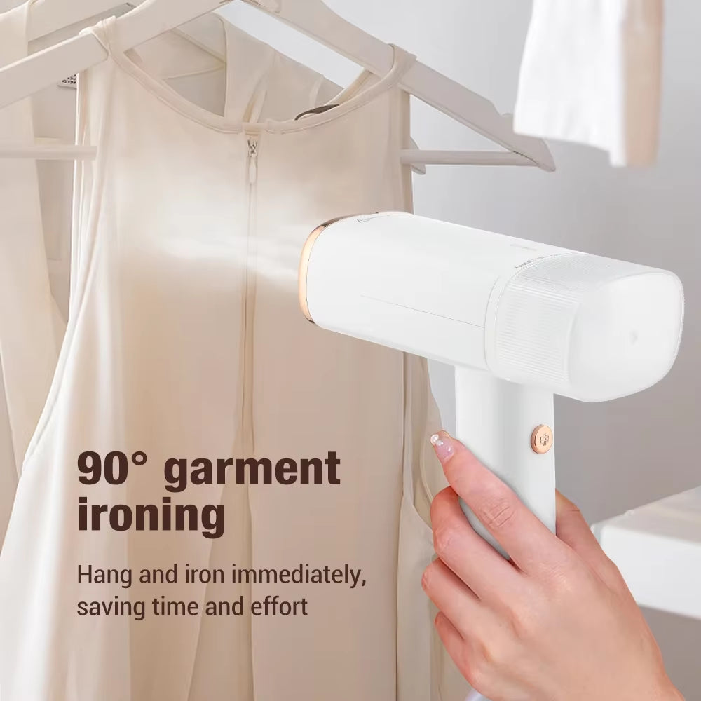 Portable Clothes Steamer & Iron – 1000W Fast-Heating Handheld Fabric Steamer