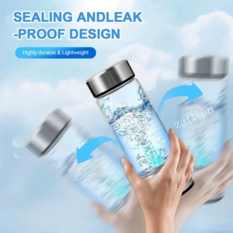 Portable Electric Hydrogen Rich Water Generator Bottle Titanium Quality Filter Healthcare Water Cup 