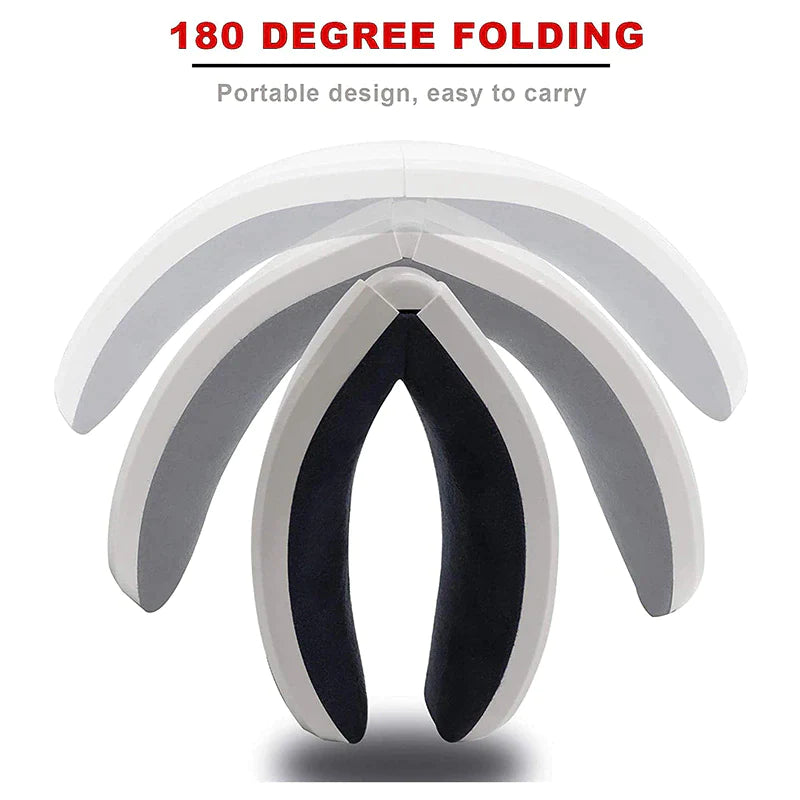 Smart Eye Massager with Heat, Bluetooth Music & Vibration – Relieves Eye Strain, Dark Circles & Fatigue