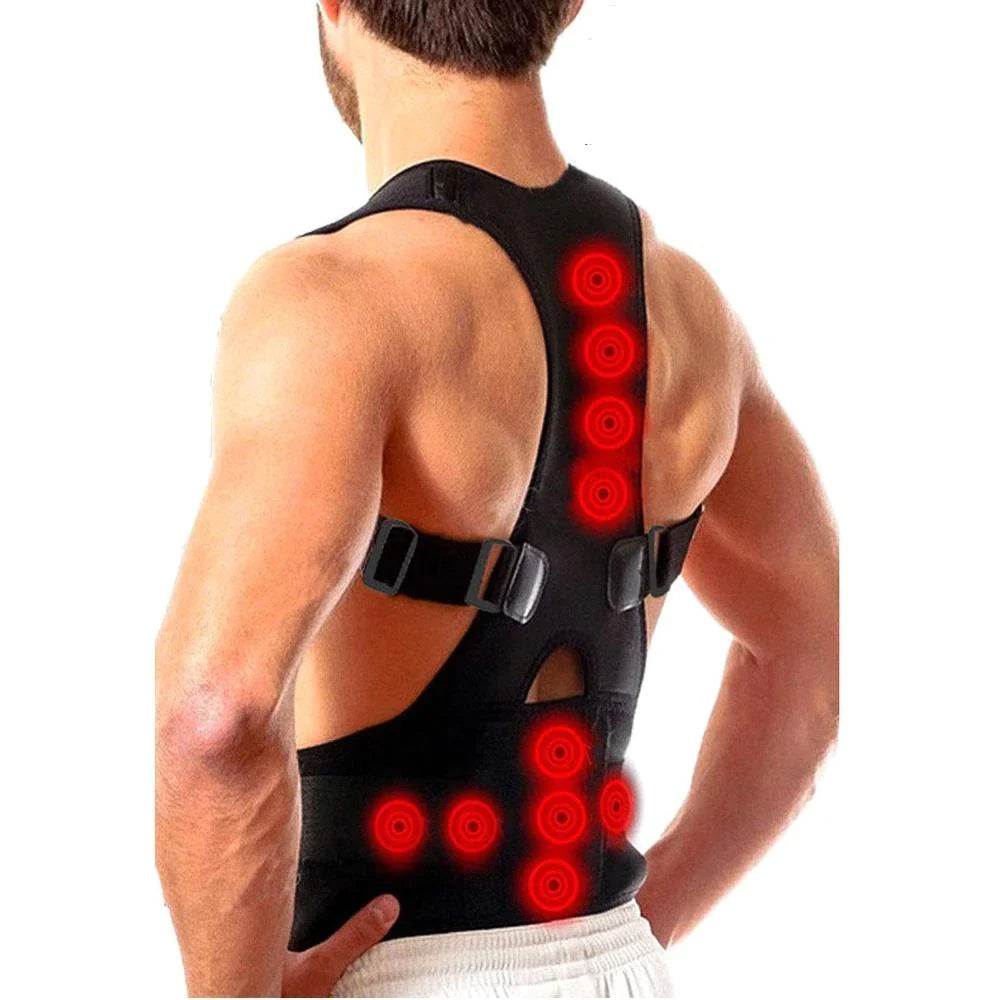 Magnetic Posture Corrector – Adjustable Back & Shoulder Support Brace for Men and Women