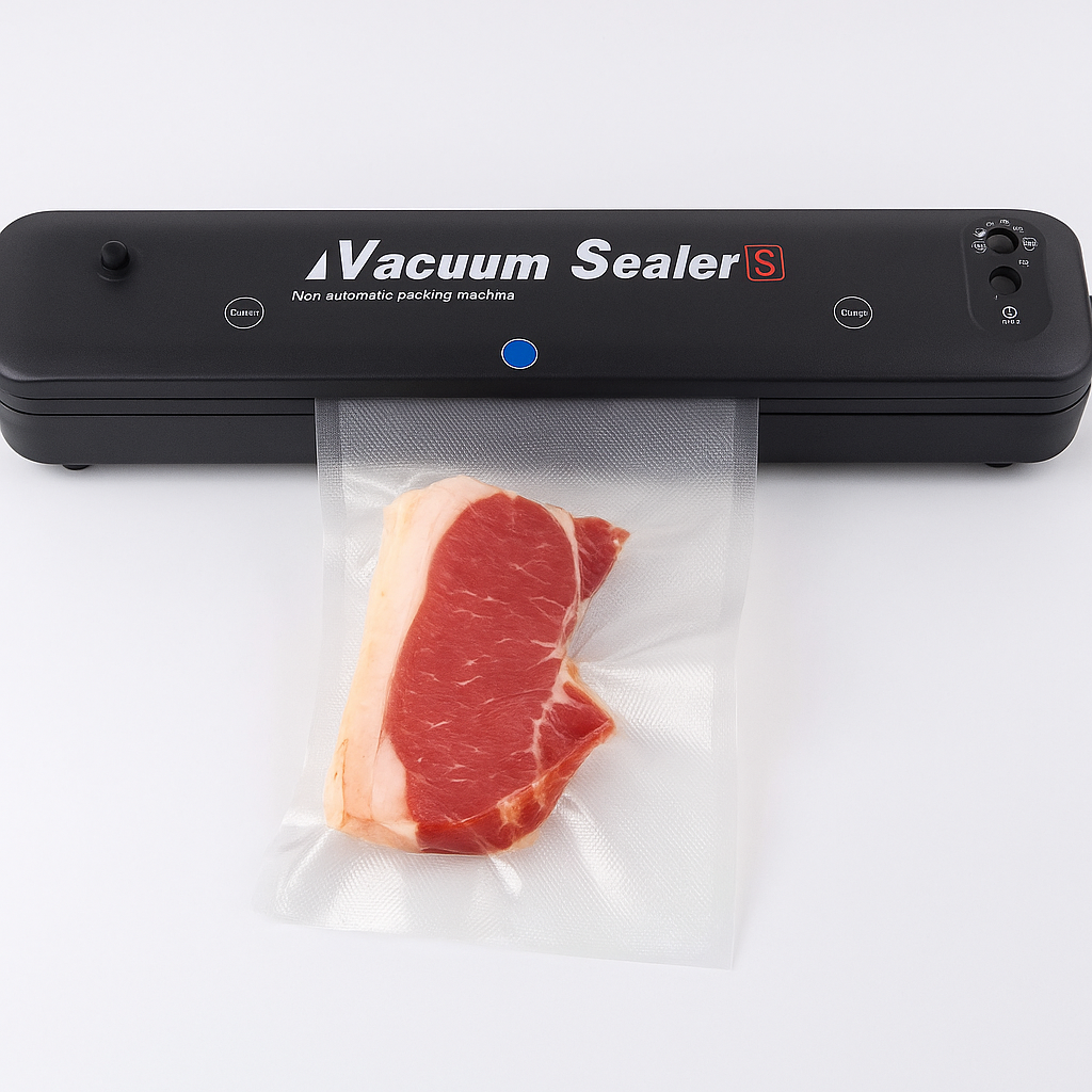 Vacuum Sealer Machine – Automatic Food Preservation & Storage Saver with Seal Bags