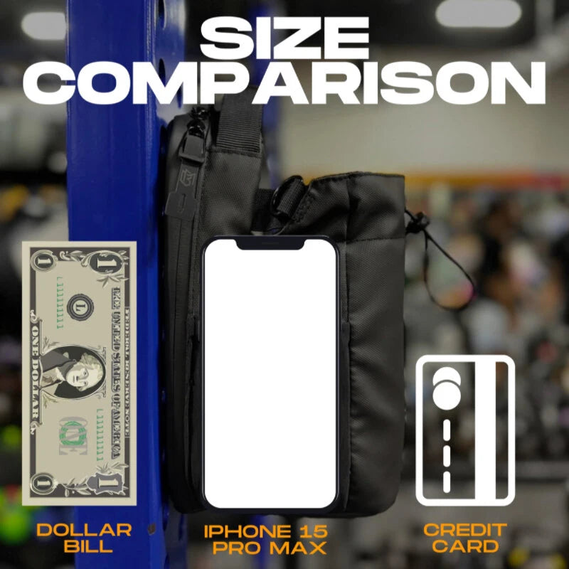 Magnetic Water Bottle Pouch for Gym & Outdoor Use