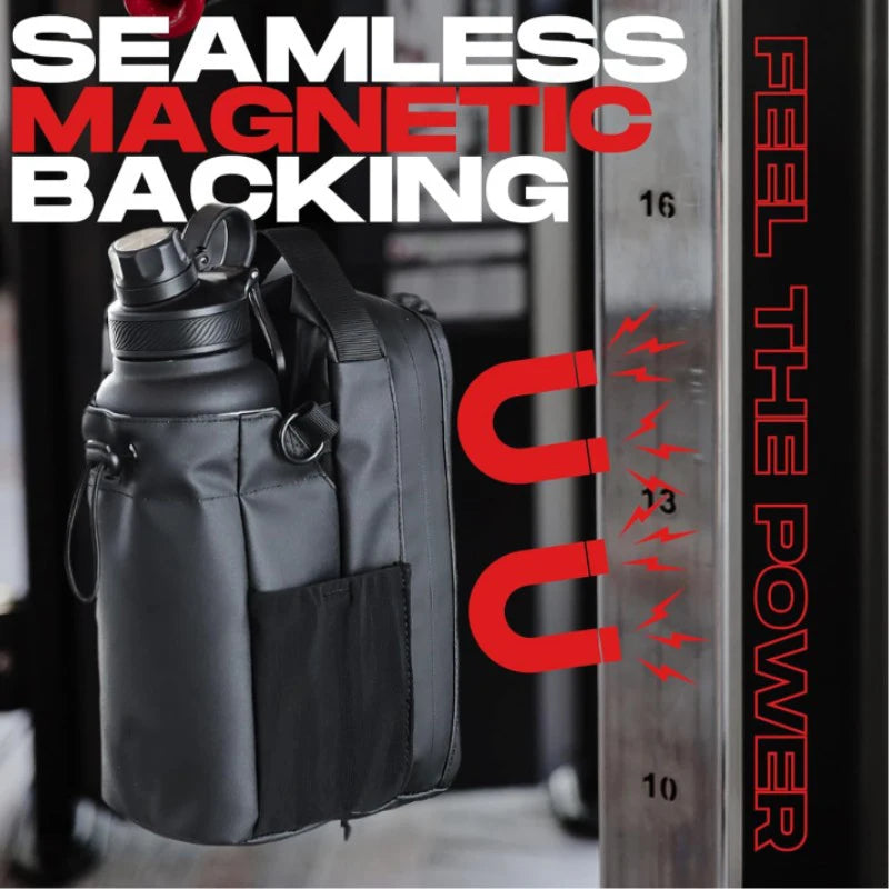 Magnetic Water Bottle Pouch for Gym & Outdoor Use