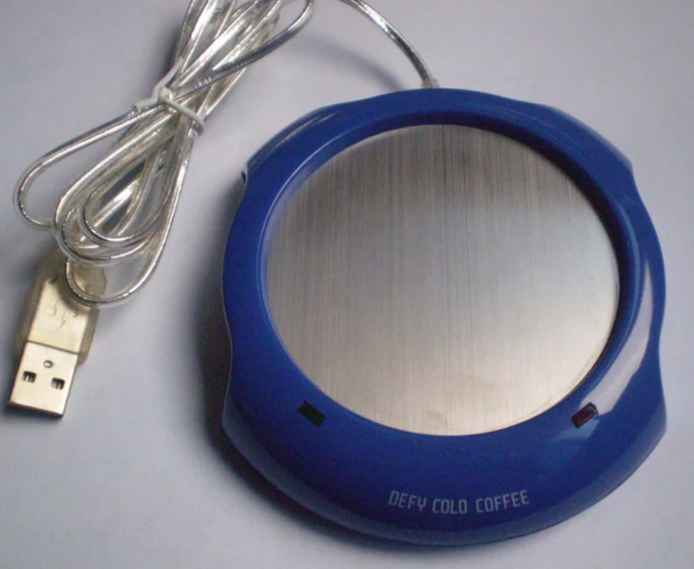 Portable USB Heated Mug Warmer for Drinks Indoors and Outdoors