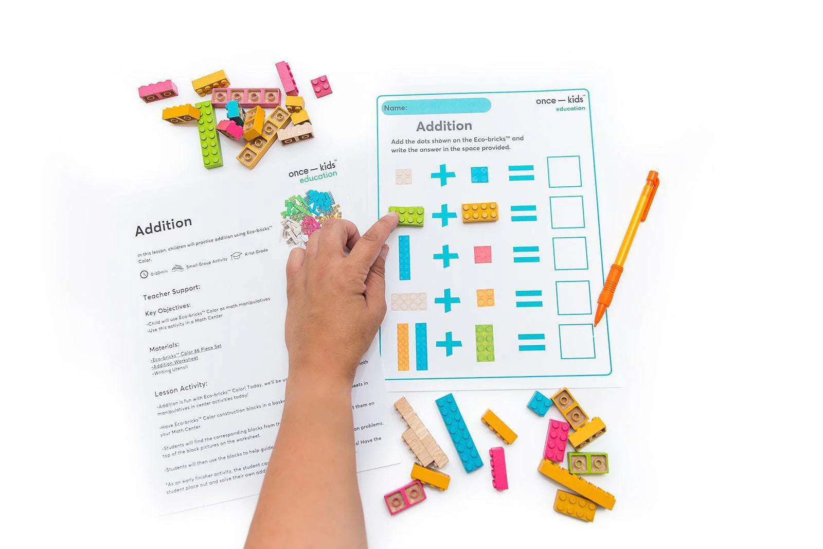 Ecobricks Color Education Set 86Pcs