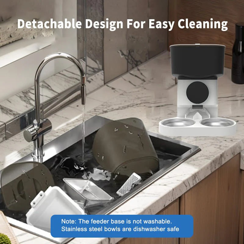 HEYBO Smart Automatic Cat Feeder - 7L Reliable Cat Food Dispenser