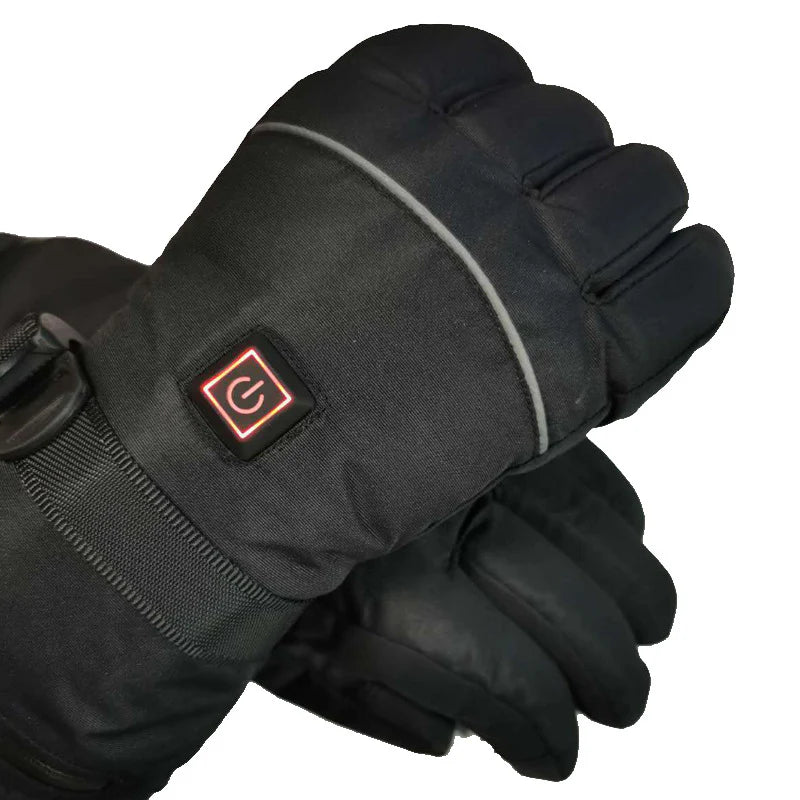 Heated 5-Digit Rechargeable Thermal Ski Mittens