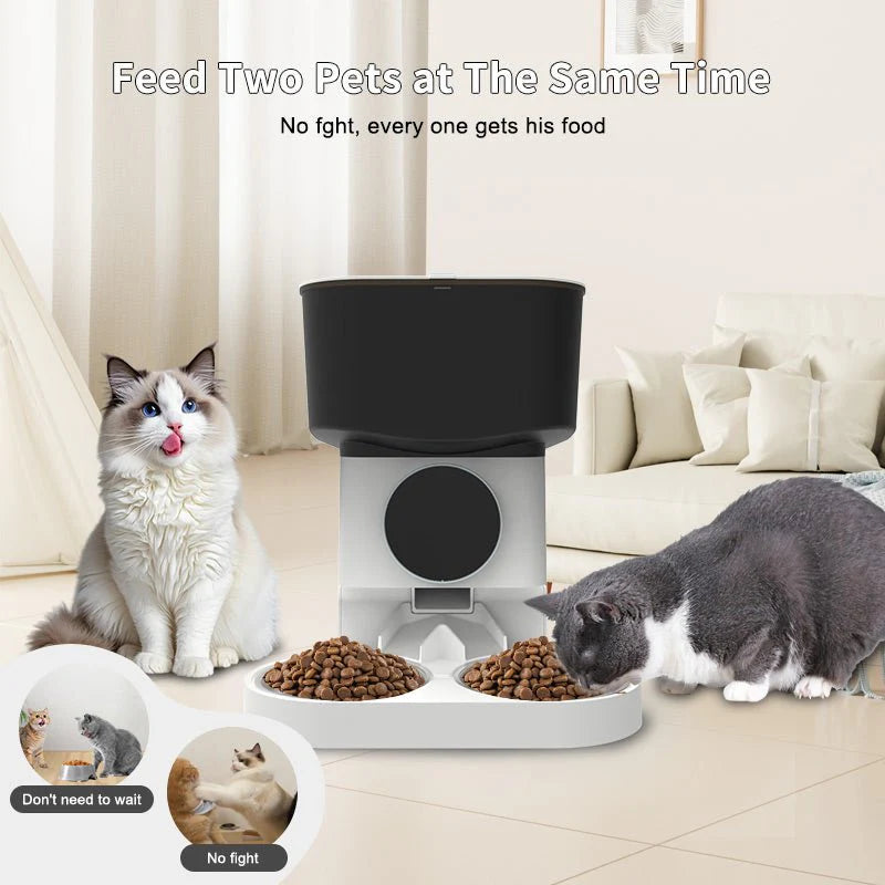 HEYBO Smart Automatic Cat Feeder - 7L Reliable Cat Food Dispenser