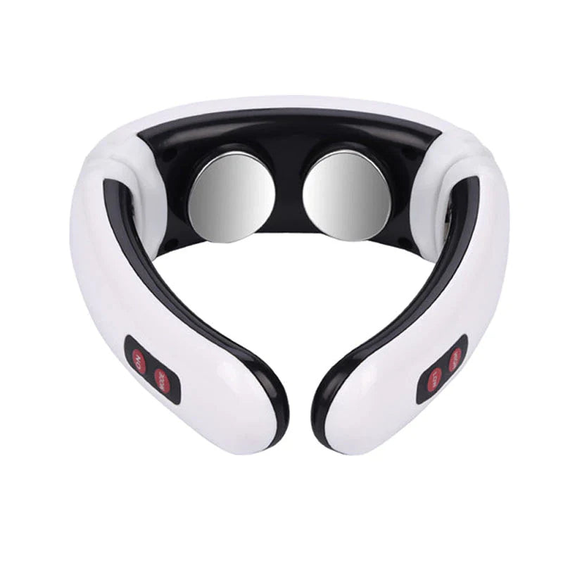 Electric Neck Massager – Pulse & Magnetic Therapy for Cervical Muscle Relaxation and Pain Relief
